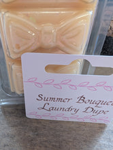 Load image into Gallery viewer, Summer bouquet Scented Wax Melts -bow Clamshell
