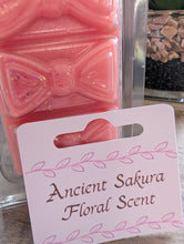 Load image into Gallery viewer, Ancient Sakura Scented Wax Melts -bow Clamshell
