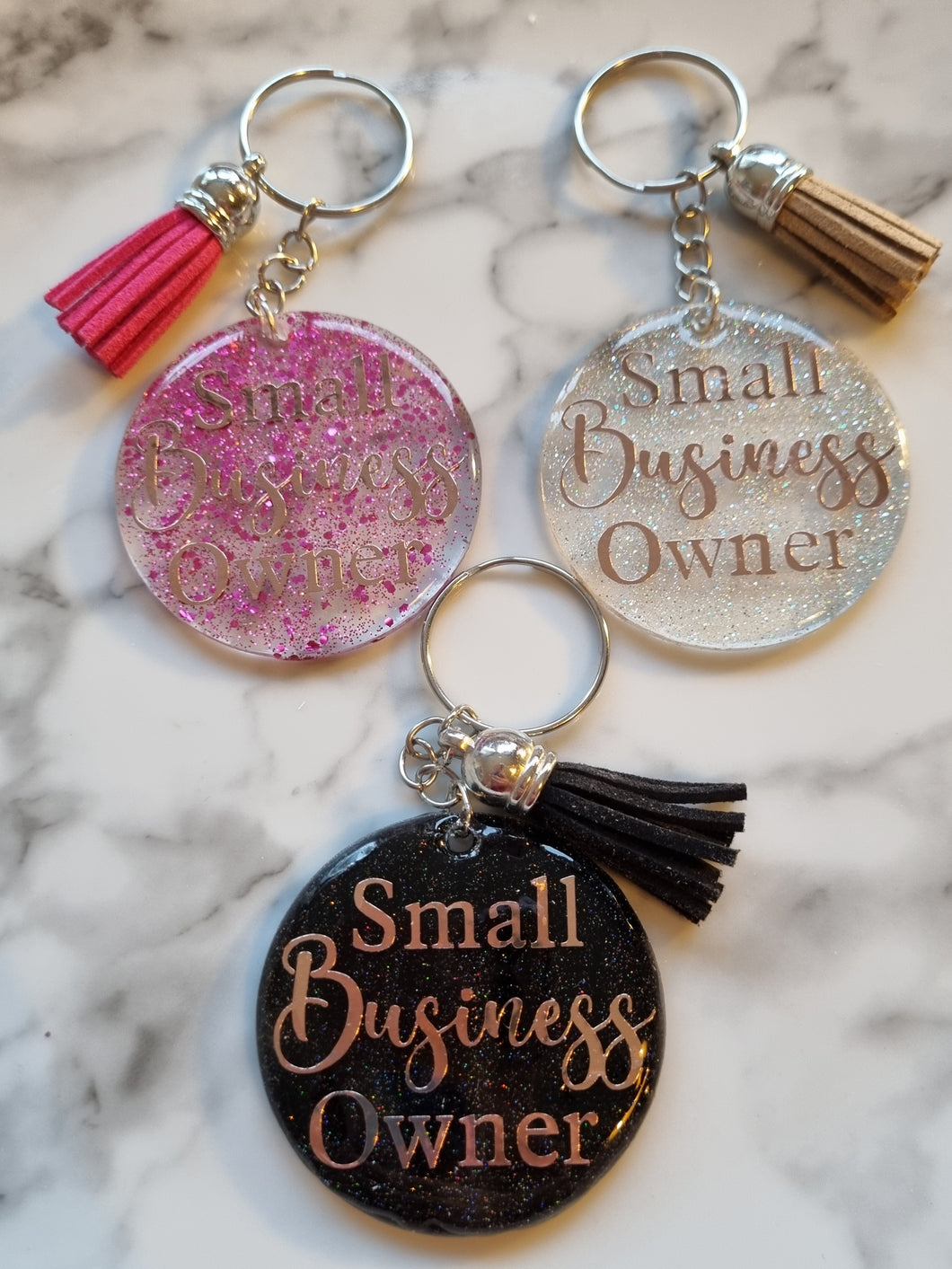 Small Business Owner Keyring