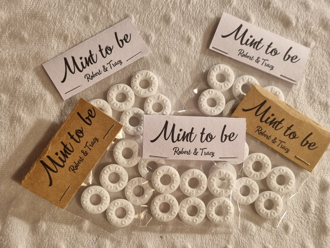 Mint to be wedding favor  - favor idea, wedding gift for guests, wedding favor ideas