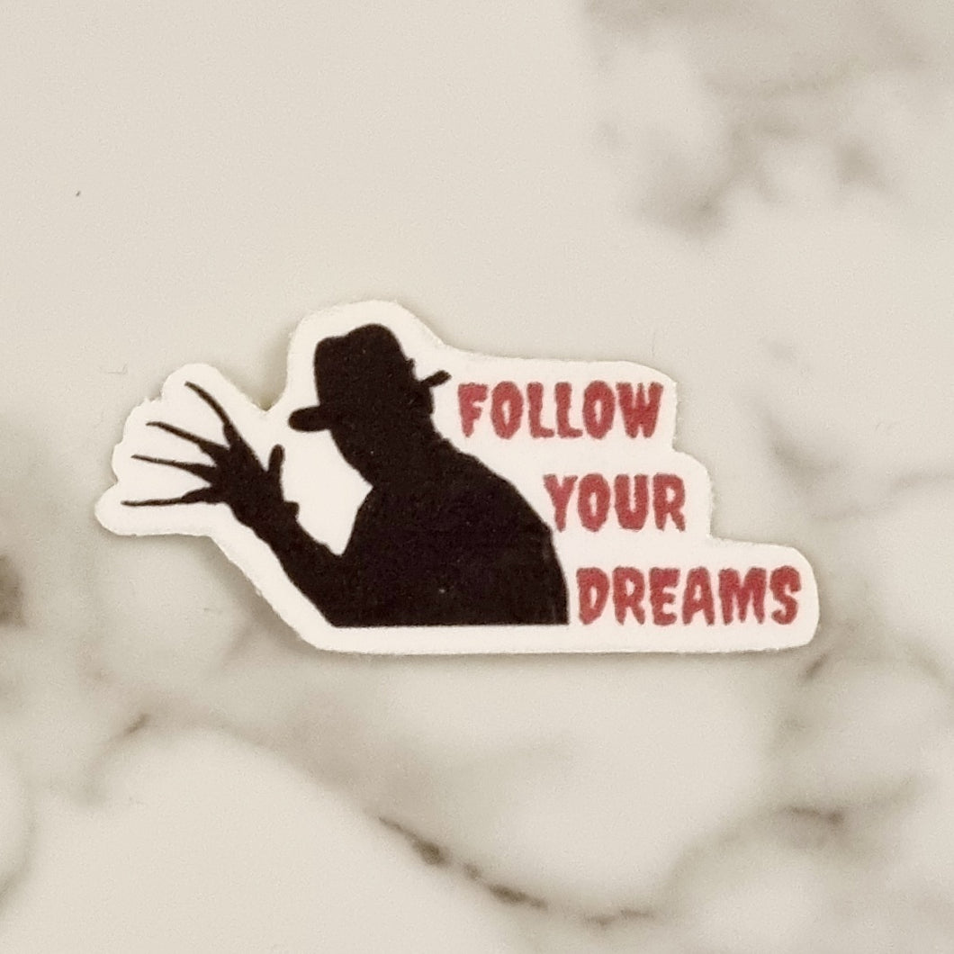 Halloween sticker, Freddy Kruger