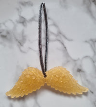 Load image into Gallery viewer, Angel wings resin hanging decoration
