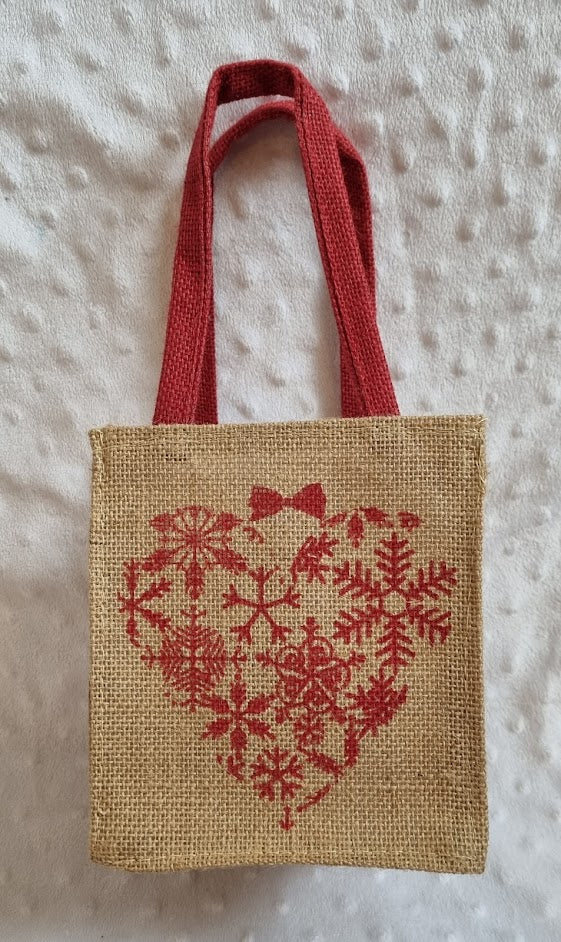 hessian gift bag