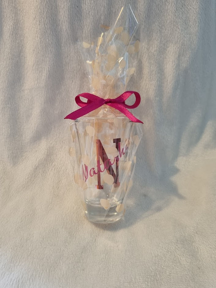 Personalized Shot Glass – Custom Name, Initial or number
