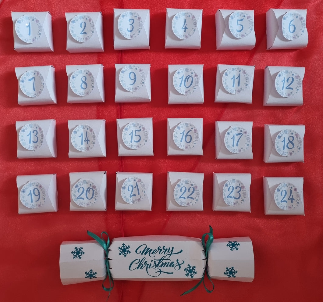 Wax melt advent calendar