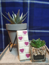 Load image into Gallery viewer, heart design soy wax melt snap bar, color &amp; scent can be customized.
