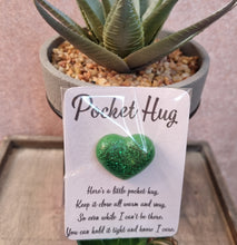 Load image into Gallery viewer, Pocket hug - resin heart
