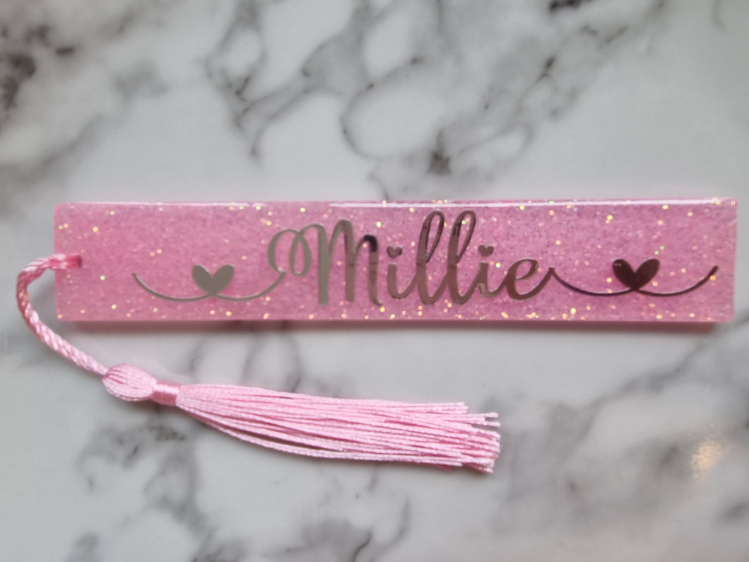 Personalized Resin bookmark