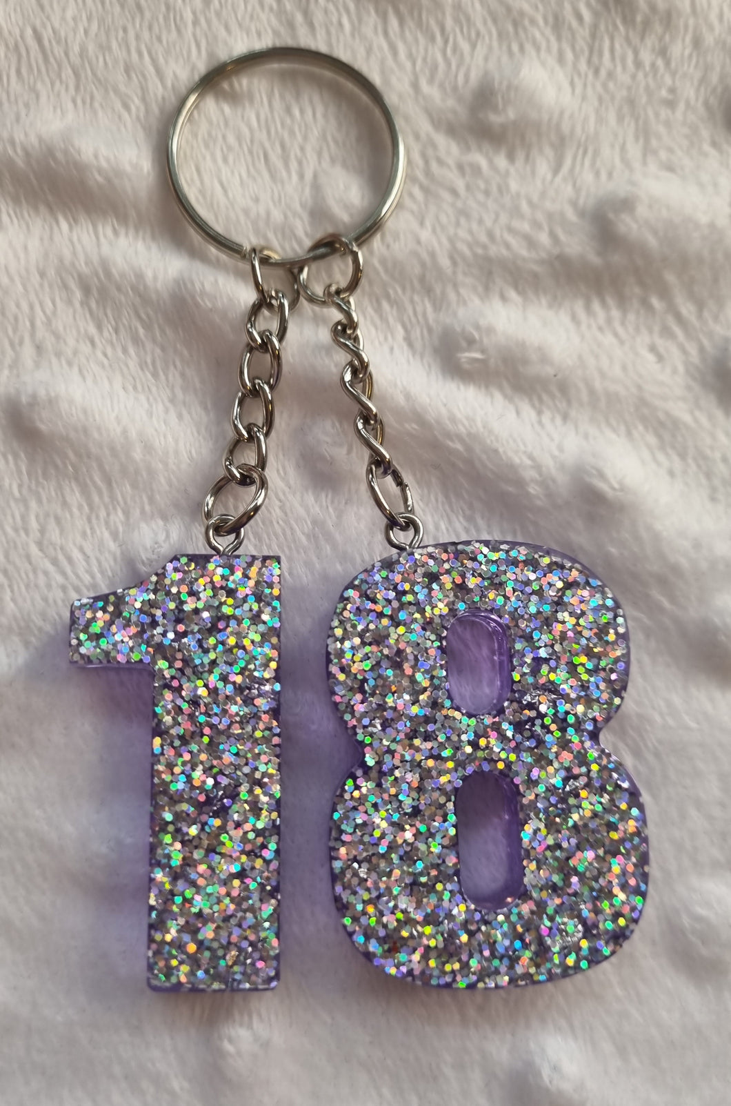 Double Number keyring