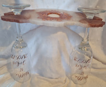 Load image into Gallery viewer, Resin wine glass holder
