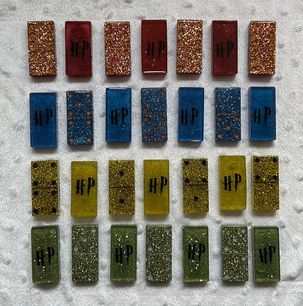 resin dominoes - custom made