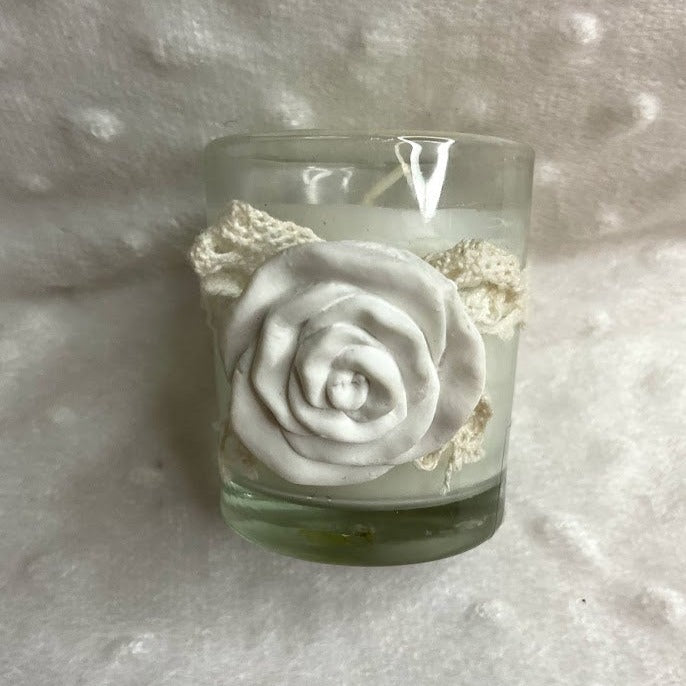 Rose candle